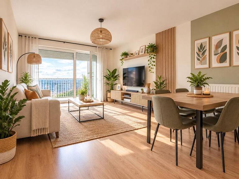 Appartement Nantes 3 pièce(s) 56,93m2 — photo 1