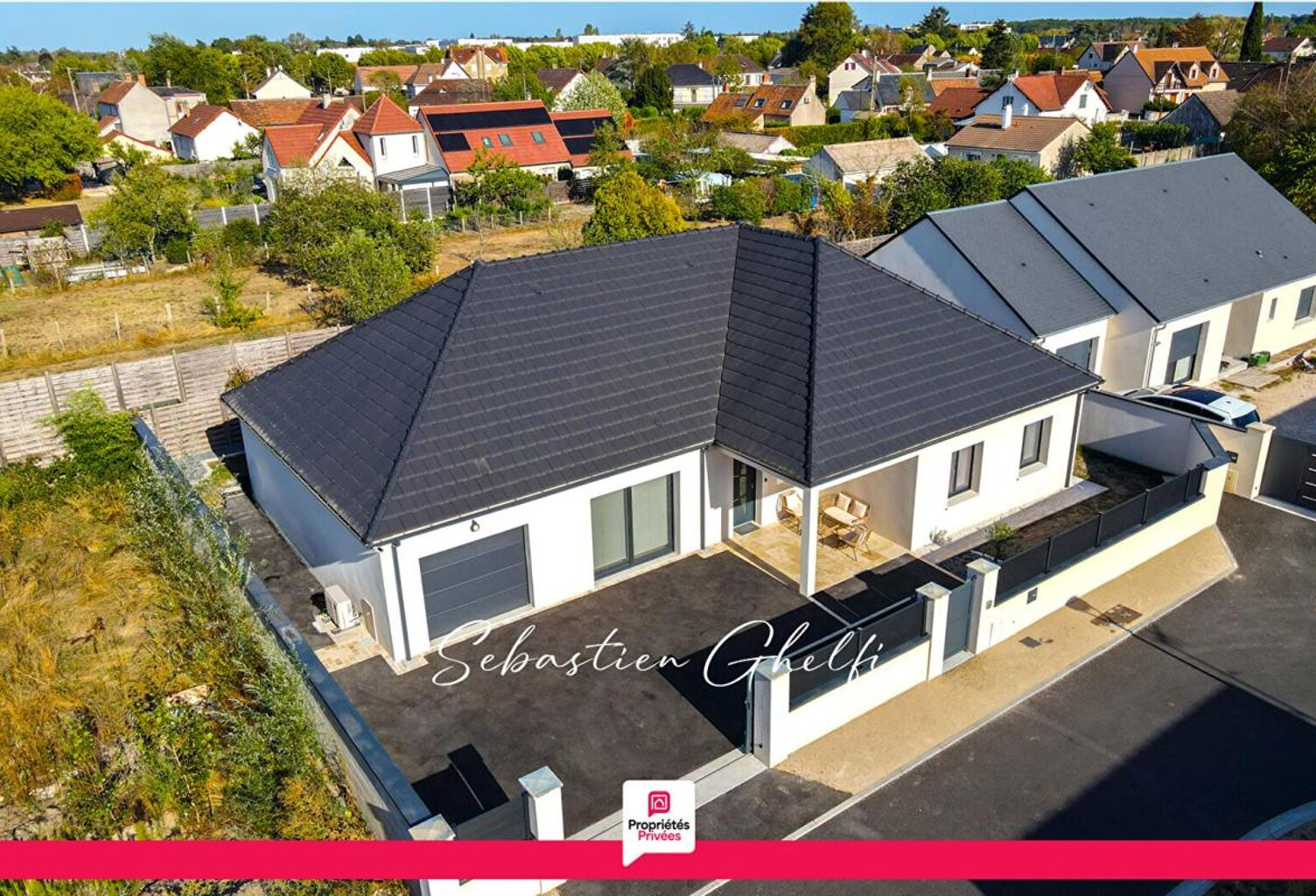 maison de plainpied-4 chambres dont 1 suite-cellier-garage-parcelle de 466m² — photo 1