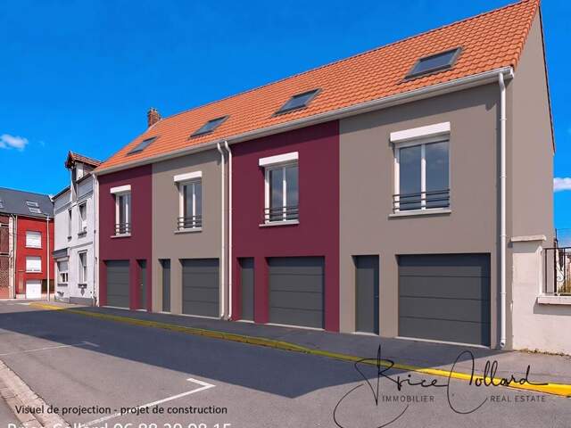 60100 CREIL Maison individuelle + pièces de stockage et garage (projet possible de construction) — photo du bien