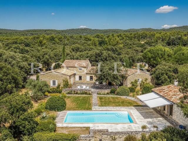 Gordes, belle propriété d'agrément avec vue sur le Luberon — photo du bien