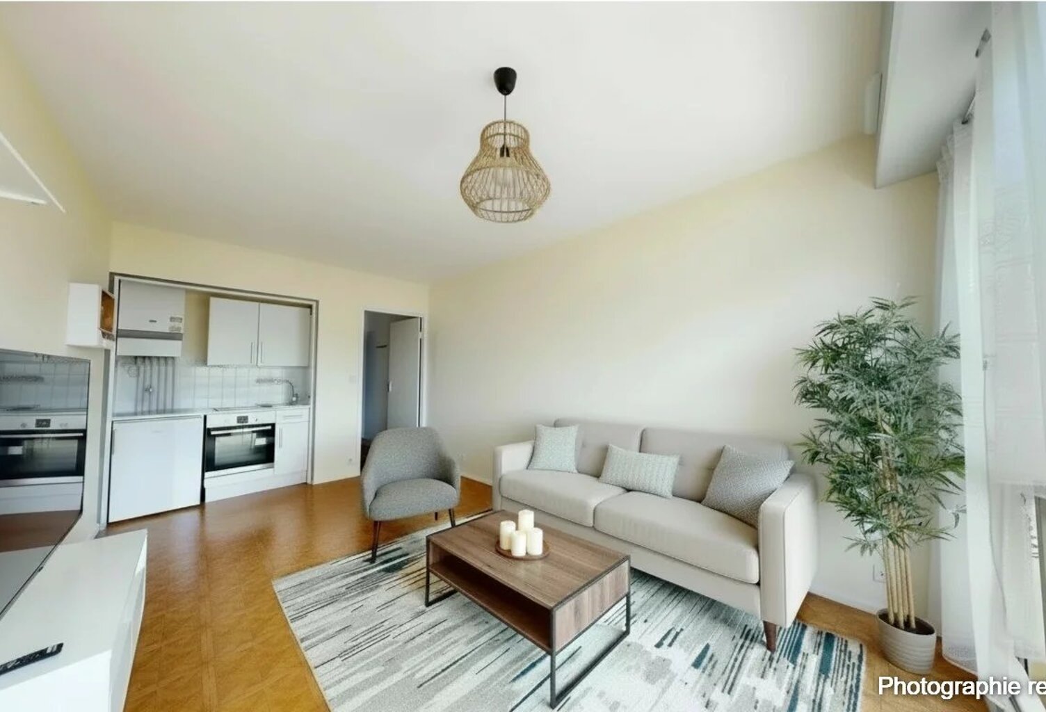 Appartement T1 lumineux avec Balcon et Vue Dégagée – Proche gare — photo 1