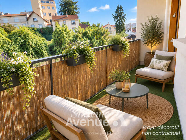 CHAVILLE - APPARTEMENT de 3 pièces de  63 m2 avec BALCON — photo du bien