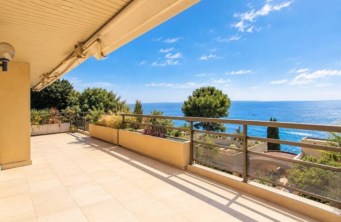 CAP D'AIL 'MALA' - 3P 80M² - TERRASSE 35M² - GARAGE - CAVE - VUE — photo 2