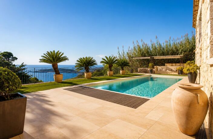 EZE 'VILLAGE' - PROPRIÉTÉ DE 2 VILLAS 450M² | PISCINE | VUE MER — photo 2