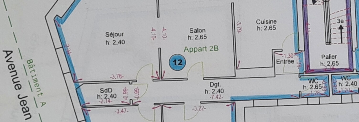Appartement 4 Pièces 70 m² à vendre à Reims (51100)
