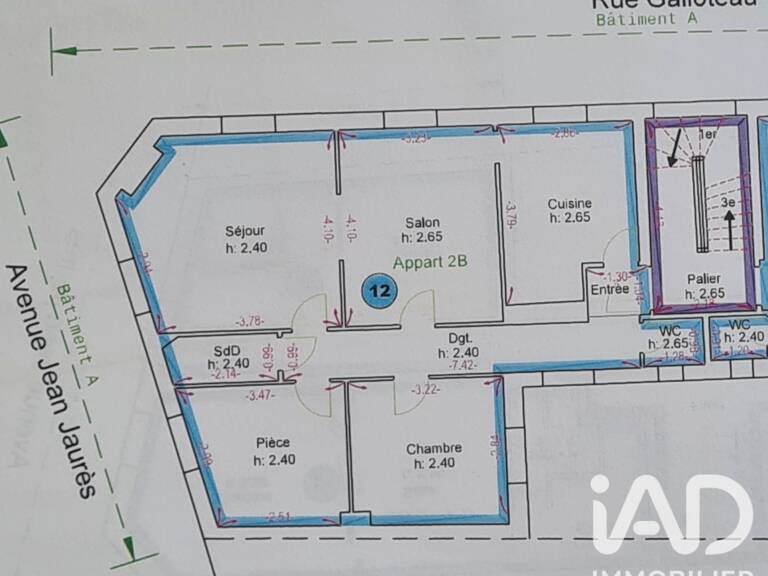 Vente Appartement 4 pièces — photo 1