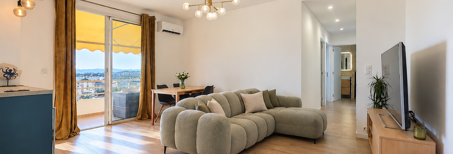 Appartement 3 Pièces 58 m² à vendre à Nice (06200)
