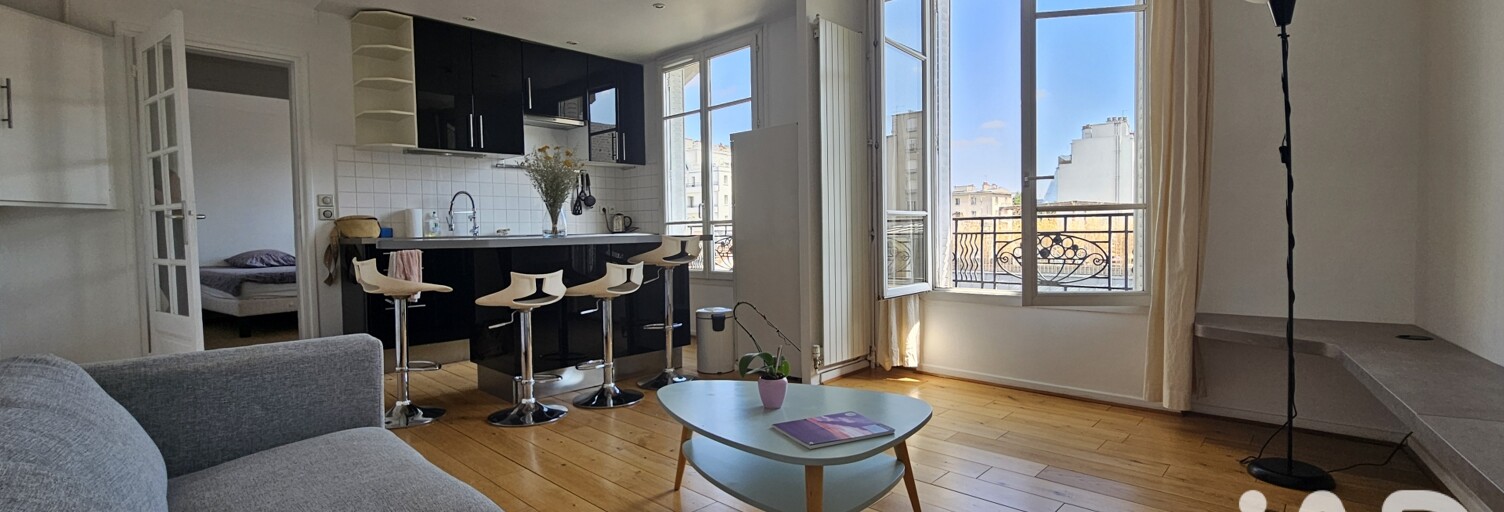 Appartement 2 Pièces 39 m² à vendre à Paris 16 (75016)