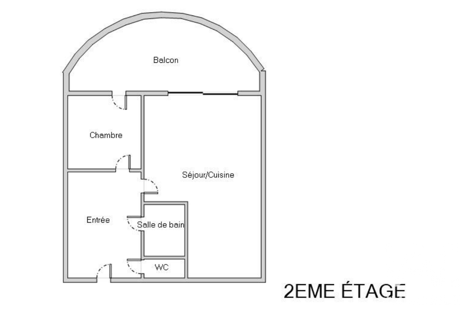 Vente Appartement 2 pièces — photo 1