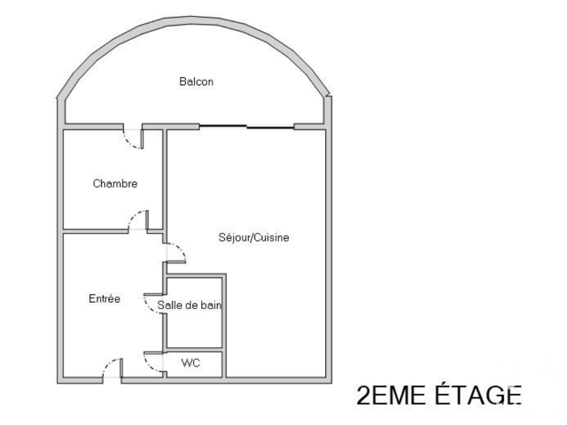 Vente Appartement 2 pièces — photo du bien