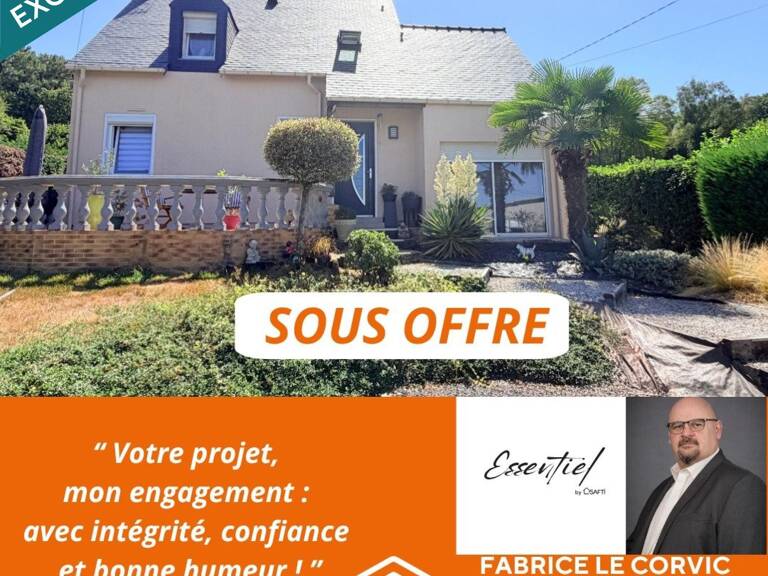 MAISON TRADITIONNELLE DE 77M2, 3 CHAMBRES SUR TERRAIN DE 1490 M2 A SAINT JEAN BREVELAY — photo 1