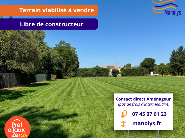 Terrain viabilisé proche de Surgères — photo 1