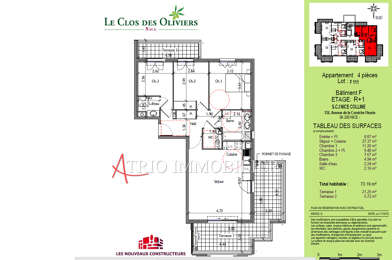 Appartement 4 pièces 420000 €