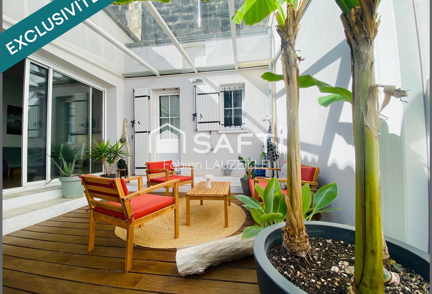 CHARMANTE ECHOPPE LUMINEUSE EN PARFAIT ETAT / 66m2 / DEUX CHAMBRES / GRANDE TERRASSE / CAVE / CLIM ! — photo 1