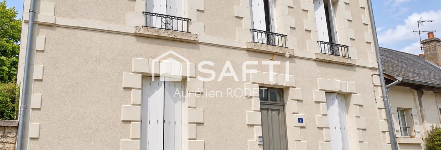 Maison 6 Pièces 133 m² à vendre à Poulaines (36210)