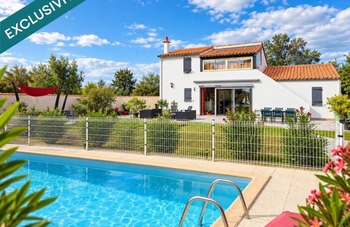 MAISON 117 M²  3 CHAMBRES  PISCINE  TERRAIN 1 210 M²  DÉPENDANCES — photo 3