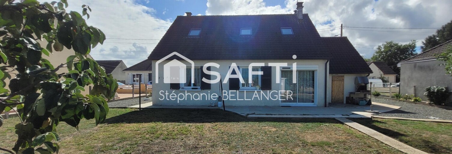Maison 6 Pièces 111 m² à vendre à Sainte-Jamme-sur-Sarthe (72380)