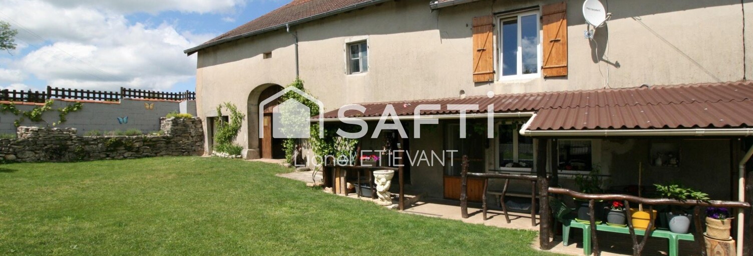 Maison 4 Pièces 110 m² à vendre à Charcier (39130)