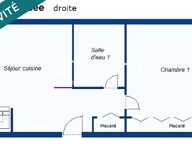 Appartement en duplex avec terrasse et vue sur le parc de la Victoire — photo 4