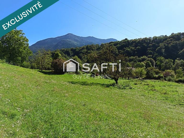 Saint-Offenge  Terrain plein sud  Vue panoramique Revard, Colombier & Clergeon — photo 1