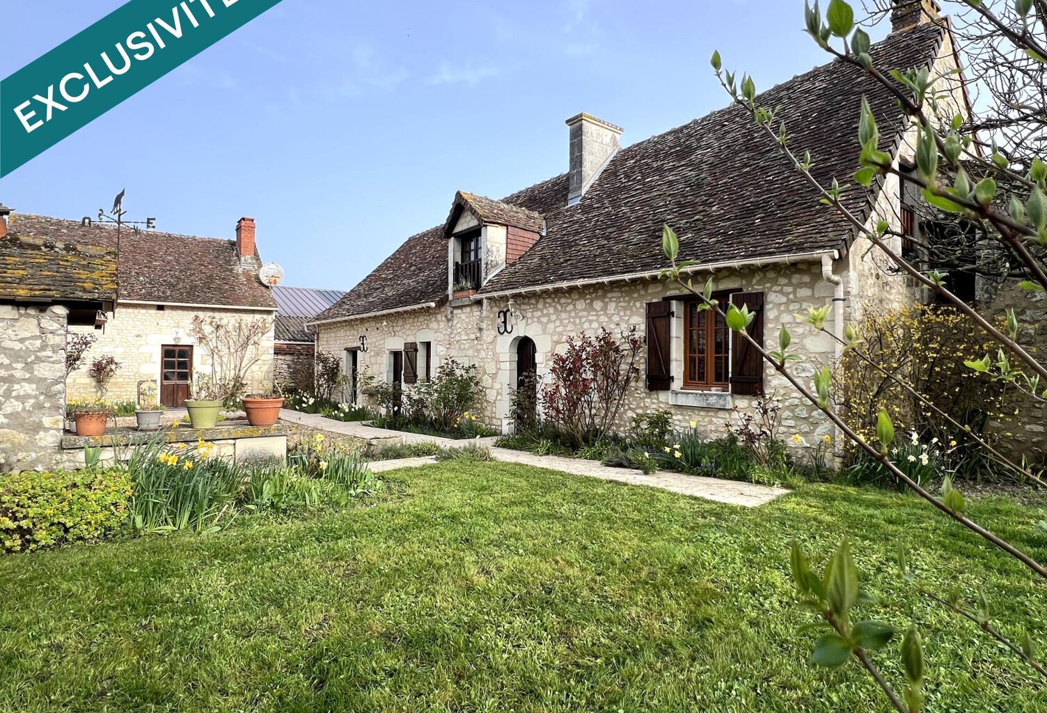 Fermette dans la campagne de la Celle-Saint-Avant — photo 1