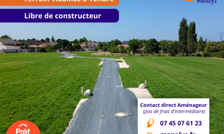 Terrain  300 m² à vendre à Nancras (17600)