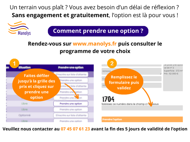 Terrain viabilisé et libre de constructeur — photo du bien