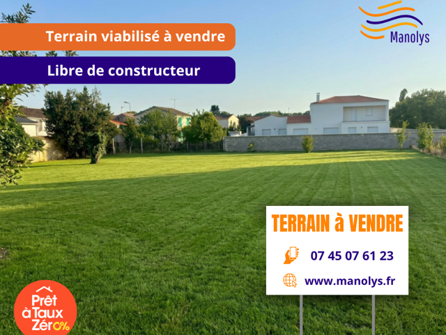 Terrain à vendre à Nuaillé d'Aunis — photo du bien