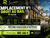 AGDE   DROIT AU BAIL   EMPLACEMENT No1 — photo 2