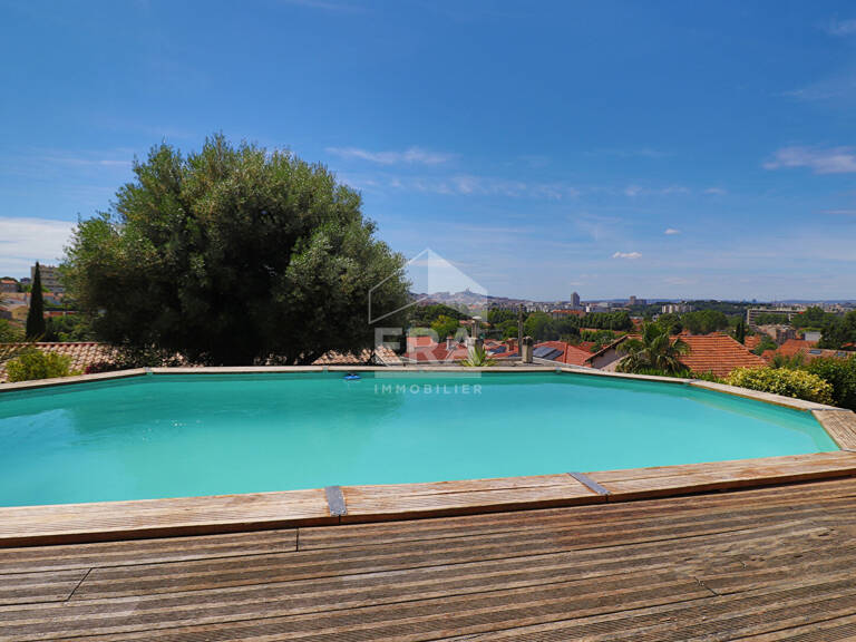 MAISON FAMILIALE - PISCINE - VUE PANORAMIQUE SUR MARSEILLE - TERRAIN 850 M² - SAINT-LOUP — photo 1