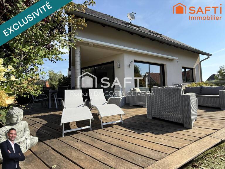 Superbe maison moderne disposant d'un jardin avec piscine hors-sol, d'un double garage et d'un appartement indépendant ! — photo 1