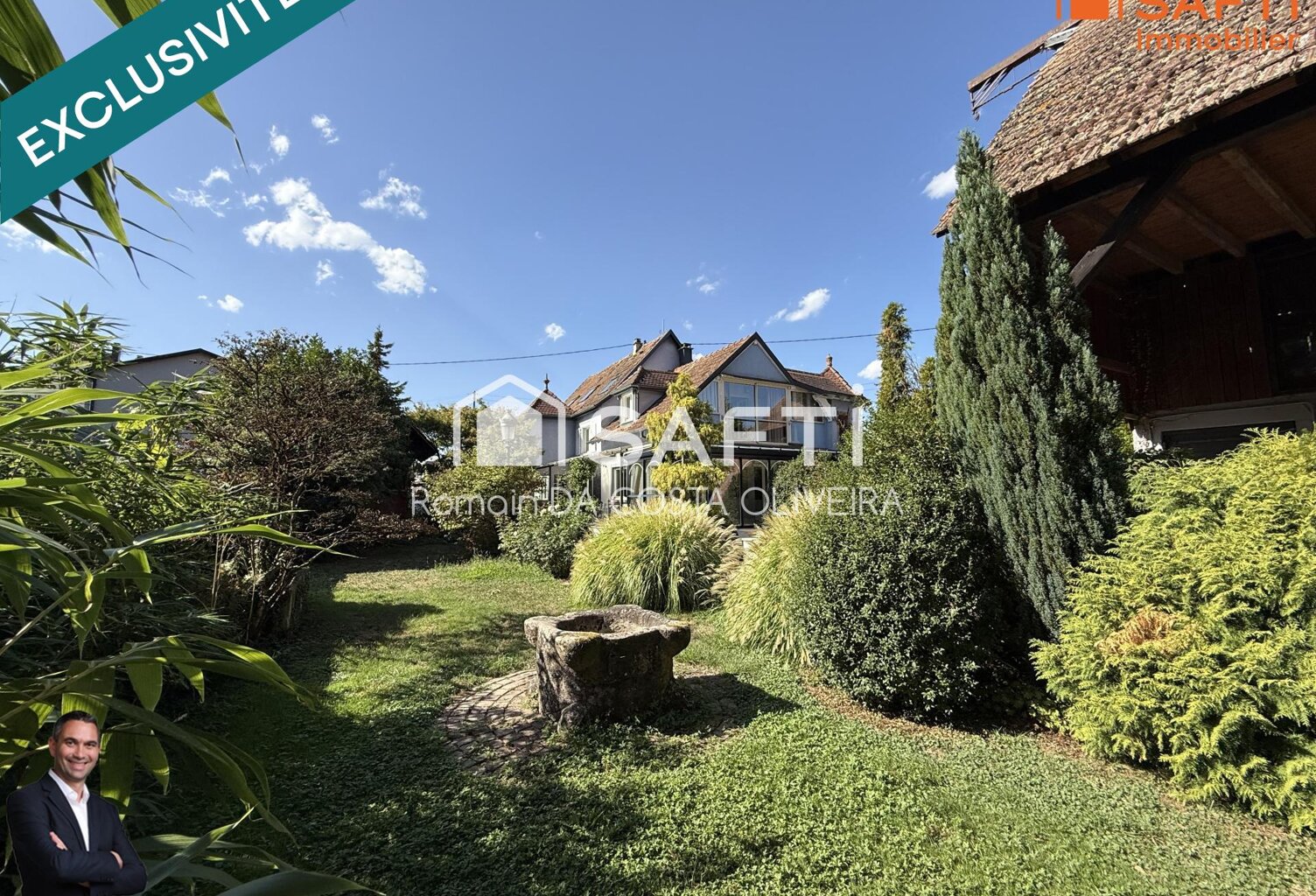 Superbe propriété composée d'une spacieuse maison, d'un appartement, d'une grange et d'un magnifique jardin de 20 ares ! — photo 1