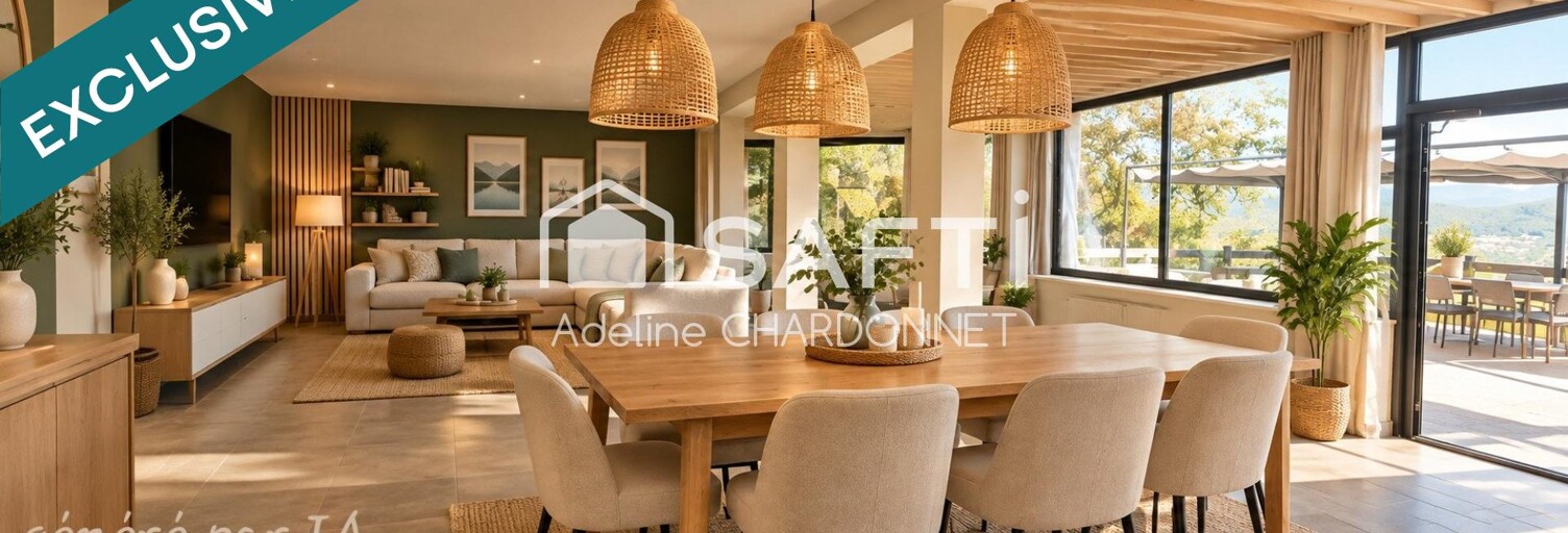 Maison 8 Pièces 228 m² à vendre à Nurieux-Volognat (01460)