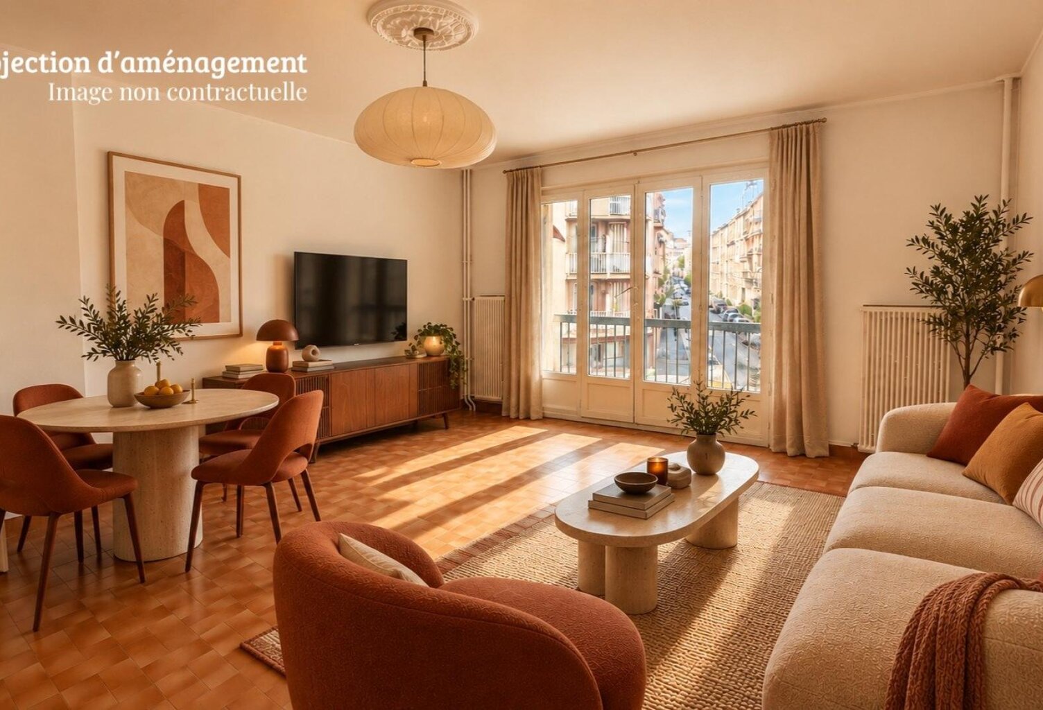 Marseille 5e  Proche Camas | T3 de 82 m² avec 2 balcons et ascenseur — photo 1