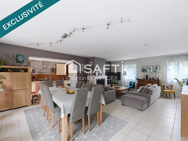 Maison familiale, vie de plain-pied et jardin sans vis-à-vis — photo du bien