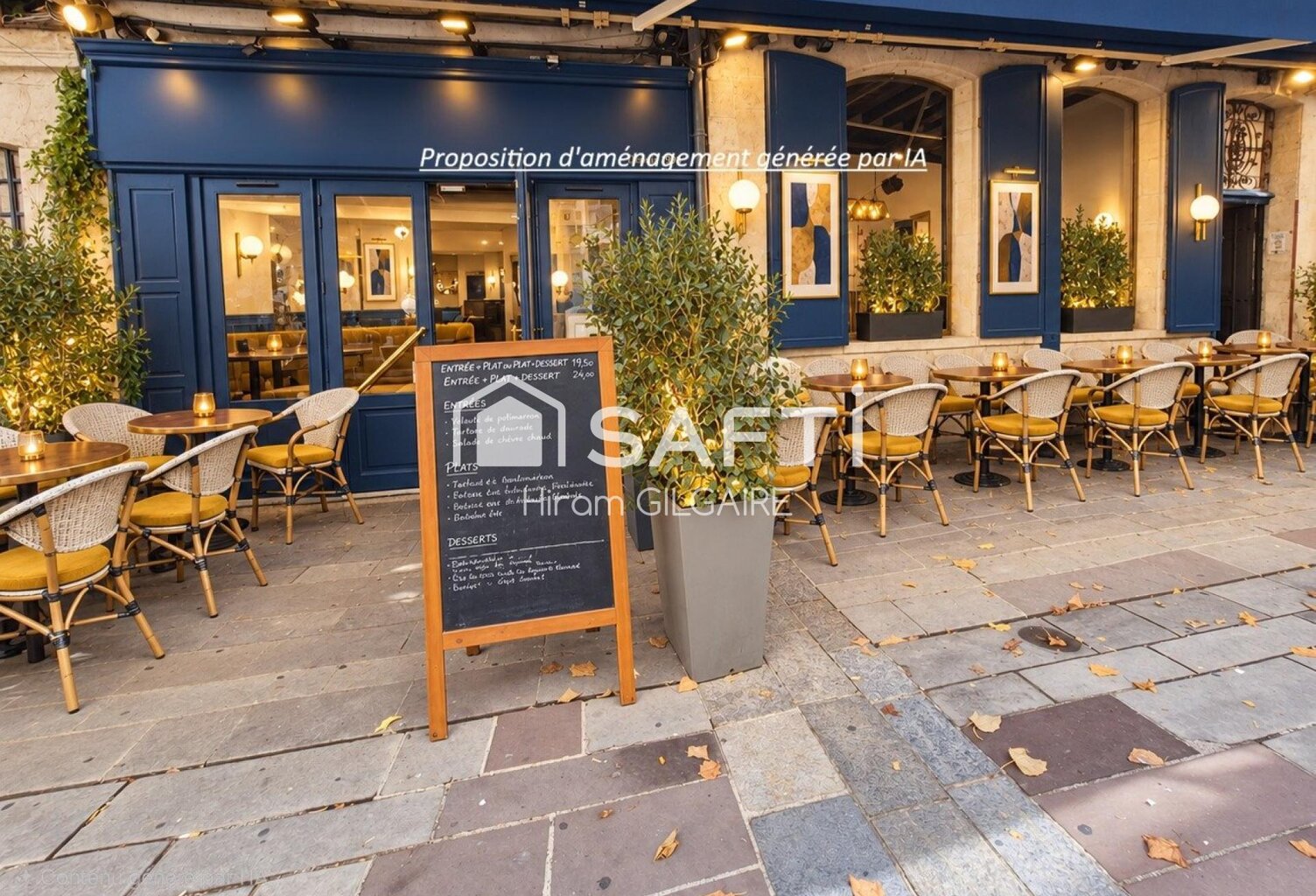 Murs et du fonds de commerce, idéalement situé — photo 1
