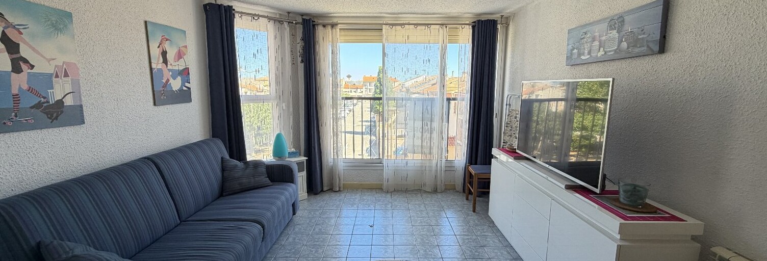 Appartement 1 Pièce 26 m² à vendre à Valras-Plage (34350)