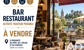 Commerce  79 m² à vendre à Sablé-sur-Sarthe (72300)