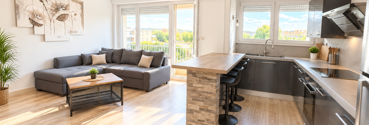 Appartement 3 Pièces 63 m² à vendre à Metz (57050)