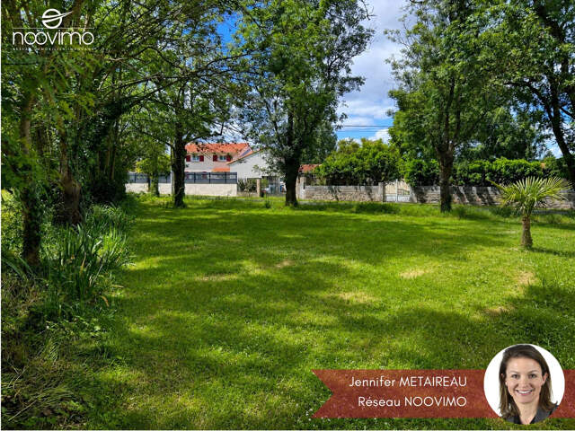 Terrain arboré à bâtir de 301 m2 en premier rideau — photo du bien