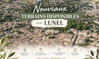 Terrain  808 m² à vendre à Lunel (34400)