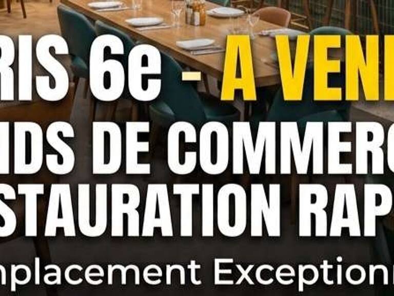 Vente Restauration rapide 48 m&sup2; — photo 1