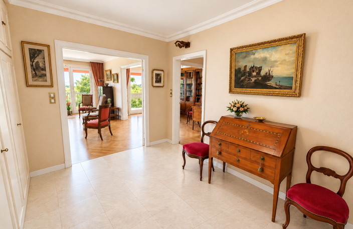 VENTE 69130 ECULLY CENTRE APPARTEMENT 145 M2 PITANCE RESIDENCE STANDING-ETAGE ELEVE-GARAGE-CAVE — photo 3