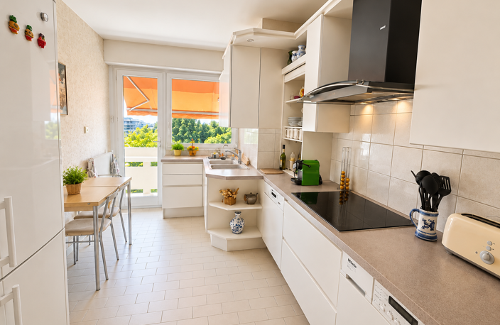 VENTE 69130 ECULLY CENTRE APPARTEMENT 145 M2 PITANCE RESIDENCE STANDING-ETAGE ELEVE-GARAGE-CAVE — photo 4