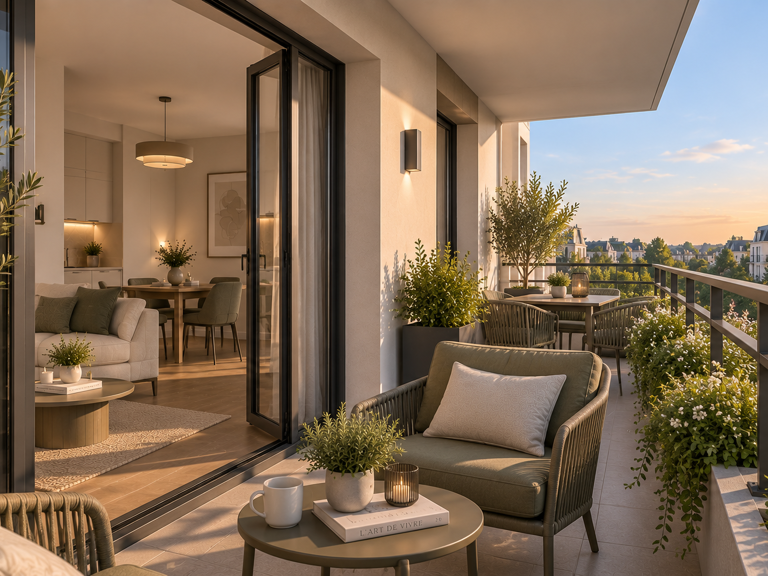 CHESSY – VAL D’EUROPE | 3 PIÈCES 65 M² AVEC BALCON – RÉSIDENCE DE STANDING — photo 1