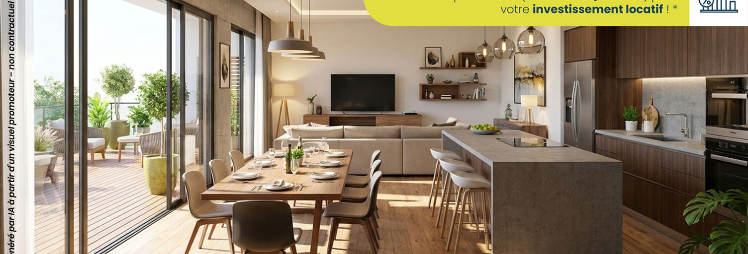 Appartement neuf T2, T3, T4 Pièce 40 à 75 m² à vendre à Saint-Paul (97460)