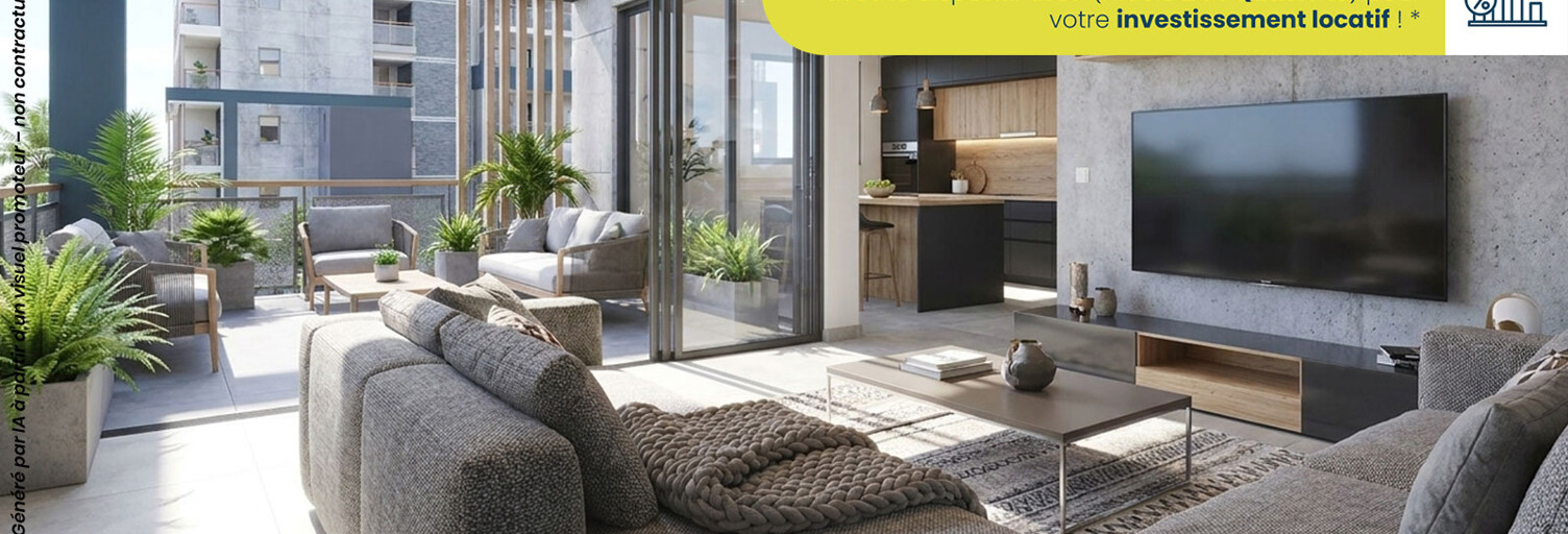 Appartement neuf T1 Pièce 25 m² à vendre à Le Tampon (97430)