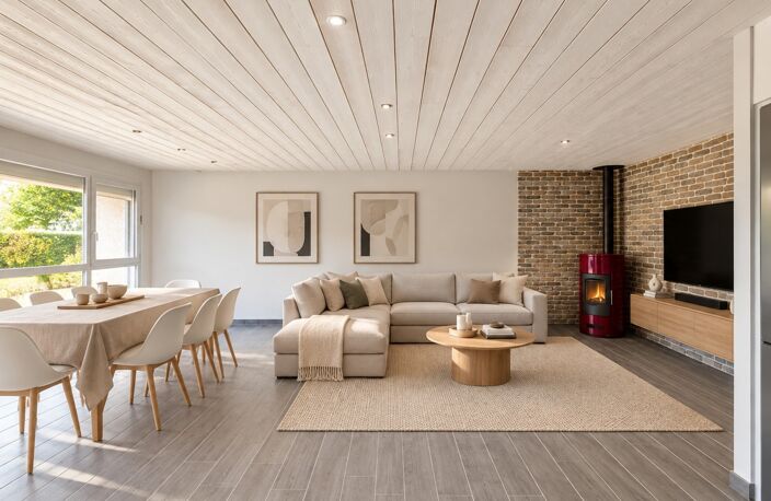 Maison coup de coeur mitoyenne à vendre T5 - VERSONNEX (01) — photo 2