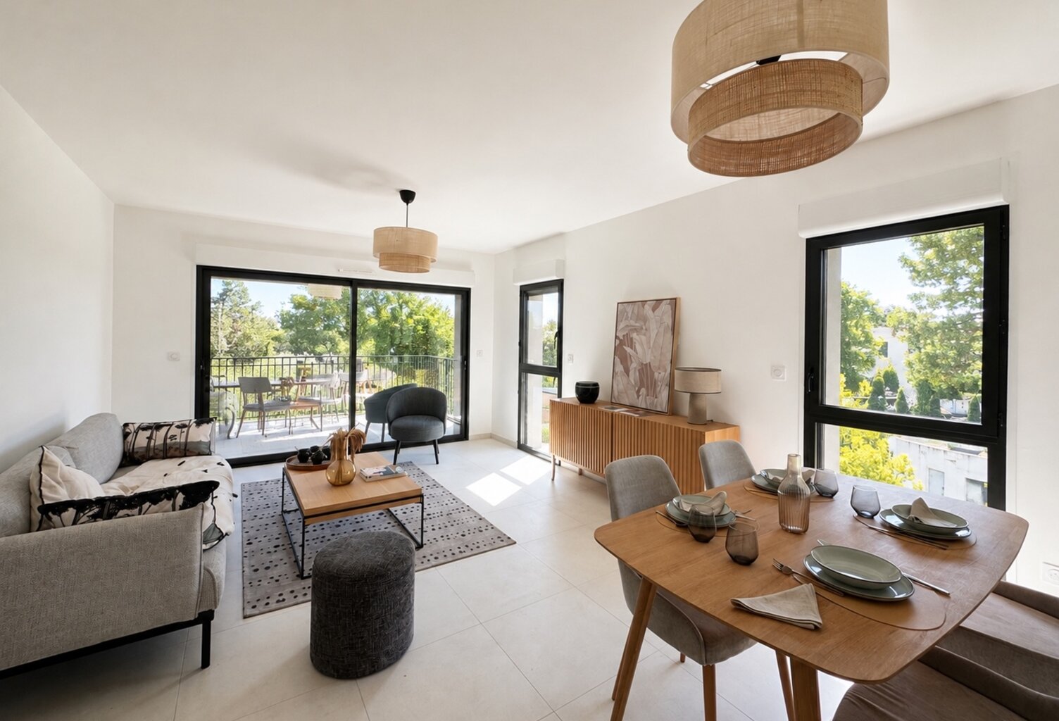 Marseille 8e – À deux pas du parc Borély et de la mer, exceptionnel T3 de 70 m² avec terrasse de 23m2 et 2 box Fermés — photo 1