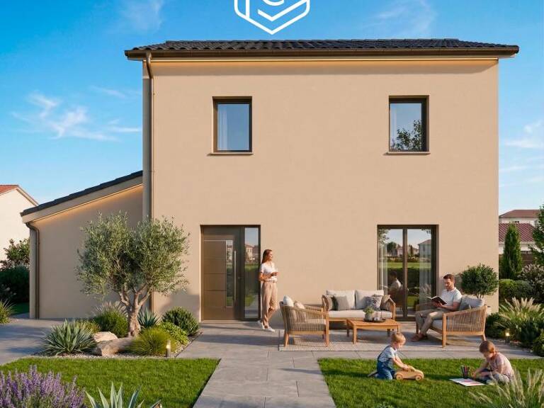 Projet d'une maison individuelle de 85m2 avec terrain à Saint-Égrève (38) — photo 1